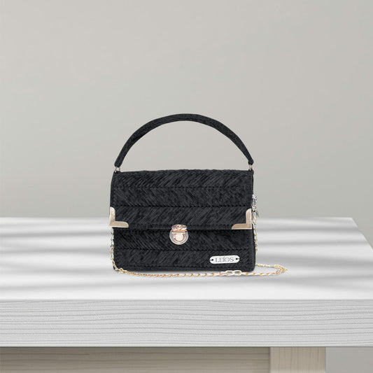 Black Velvet Bag